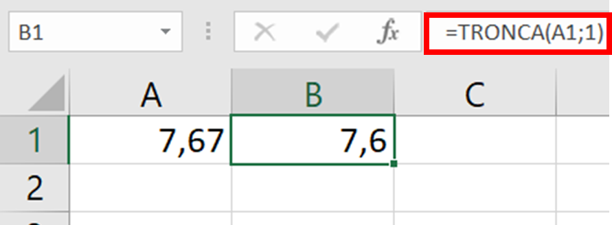 Come eliminare i decimali in Excel senza arrotondare