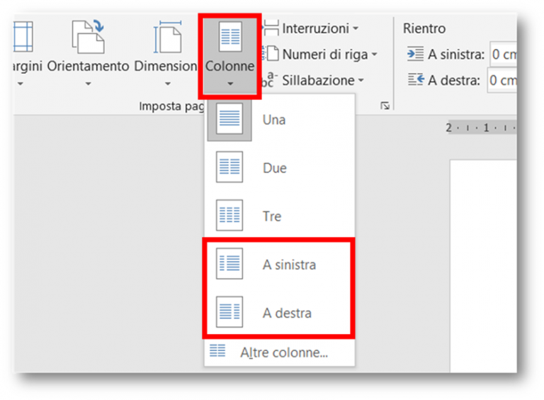 Come scrivere in colonne su Word | Smartando.it